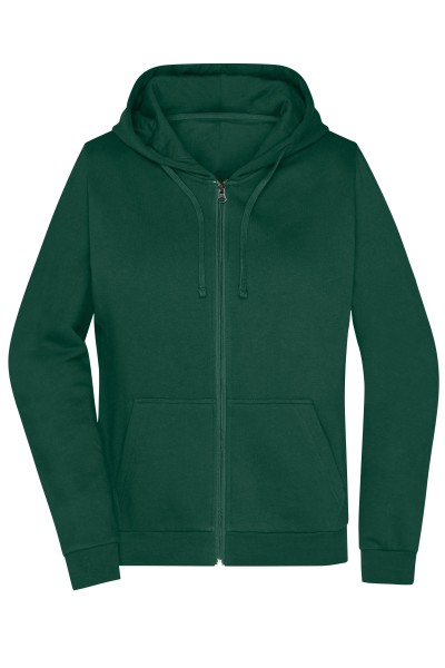 James & Nicholson, Promo Zip Hoody Lady, dark-green