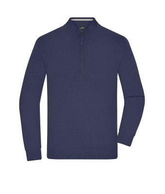 James & Nicholson, Men's Half-Zip Troyer, navy