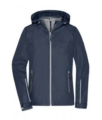 James & Nicholson, Ladies' 3-in-1-Jacket, navy/silver