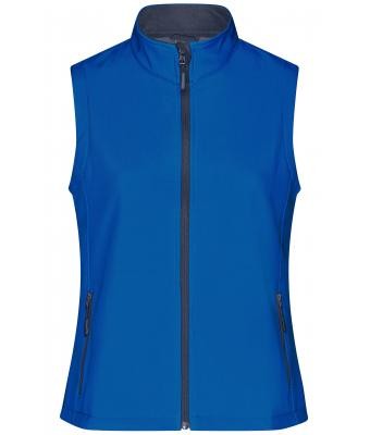 James & Nicholson, Ladies' Promo Softshell Vest, nautic-blue/navy