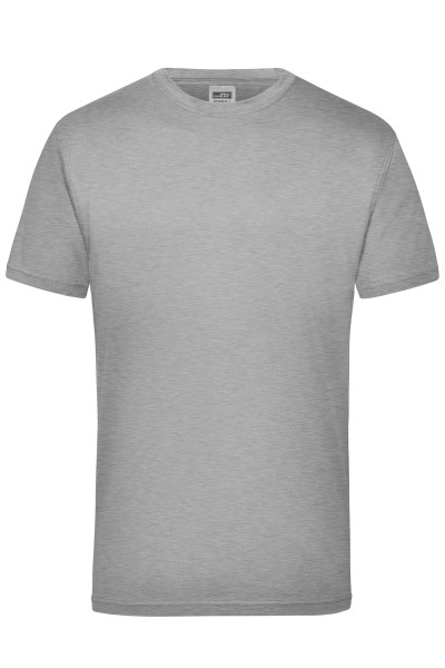 James & Nicholson, Workwear-T-Shirt Men, grey-heather