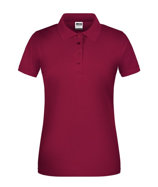 James & Nicholson, Ladies' BIO Workwear Polo, wine