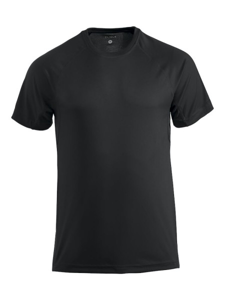 Clique, T-Shirt Premium Active-T, schwarz