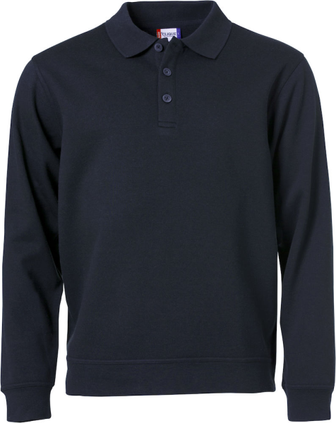 Clique, Polo Sweater Basic, dunkelblau