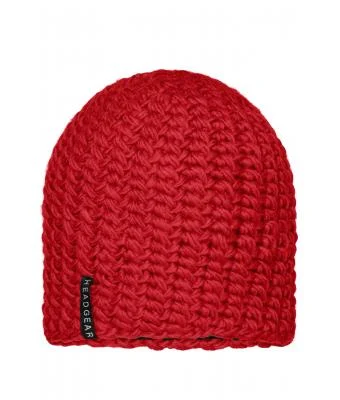 myrtle beach, Casual Outsized Crocheted Cap, red