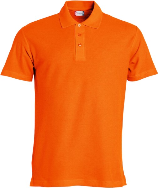 Clique, Poloshirt Basic, blutorange