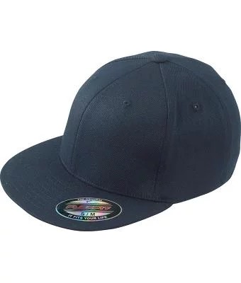 myrtle beach, Flexfit® Flat Peak Cap, black