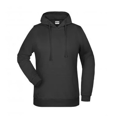 James & Nicholson, Promo Hoody Lady, black