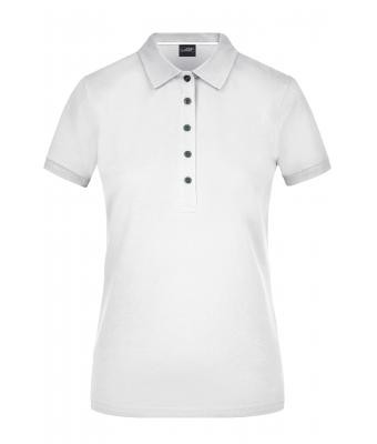 James & Nicholson, Ladies' Pima Polo, white