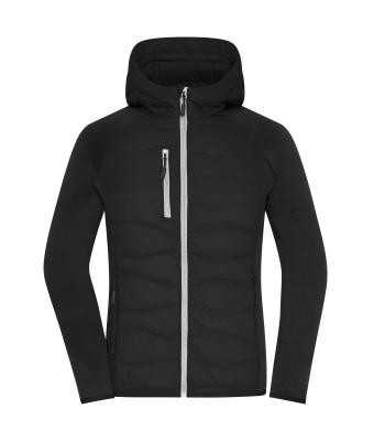 James & Nicholson, Ladies' Hybrid Jacket, black/black