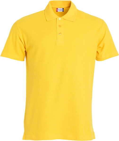 Clique, Poloshirt Basic, zitrone