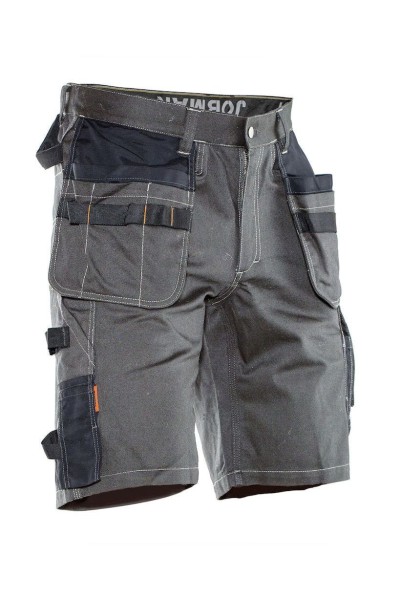 Jobman, Craftsman Shorts "Technical", drunkelgrau/schwarz