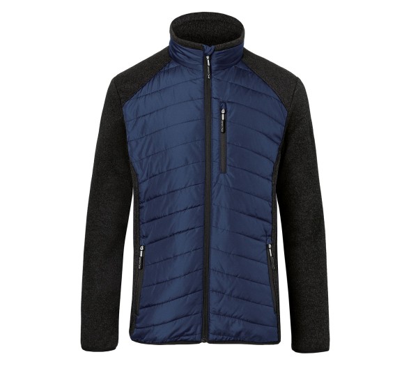 Kübler, Hybrid Jacke, dunkelblau/dunkelgrau PE380