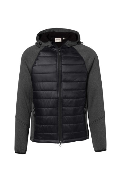 HAKRO, Hybridjacke Maine, schwarz