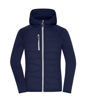 James & Nicholson, Ladies' Hybrid Jacket, navy/navy