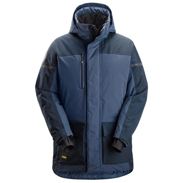 Snickers 1801, AllroundWork, wasserdichter und wärmeisolierter Parka, navy/dark navy