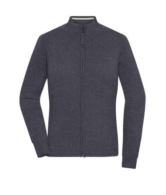 James & Nicholson, Ladies' Zip-Cardigan, anthracite-melange