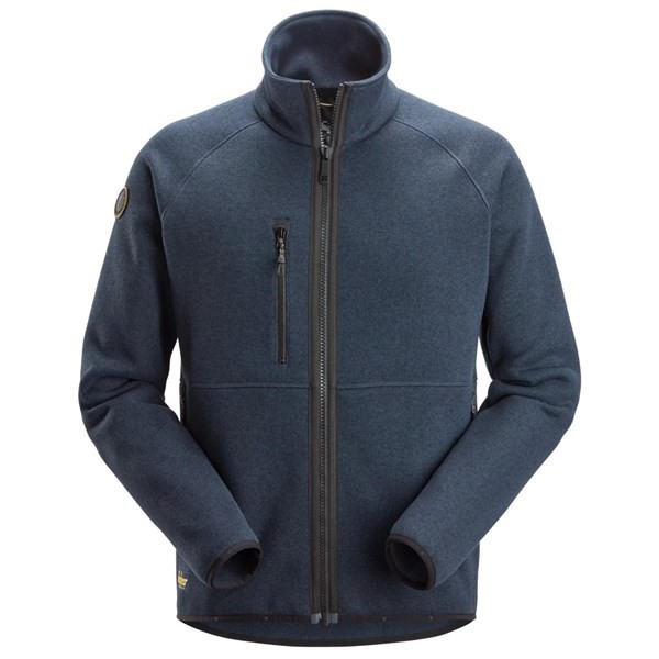 Snickers 8020, AllroundWork, Polartec® Thermal Pro® Fleece Arbeitsjacke, dark navy melange