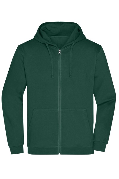 James & Nicholson, Promo Zip Hoody Men, dark-green