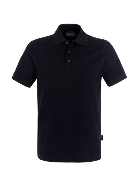 HAKRO, Poloshirt Pima-Baumwolle, schwarz