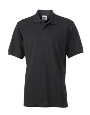 James & Nicholson, Men's Workwear Polo, black