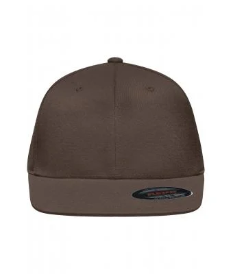 myrtle beach, Flexfit® Flat Peak Cap, dark-brown