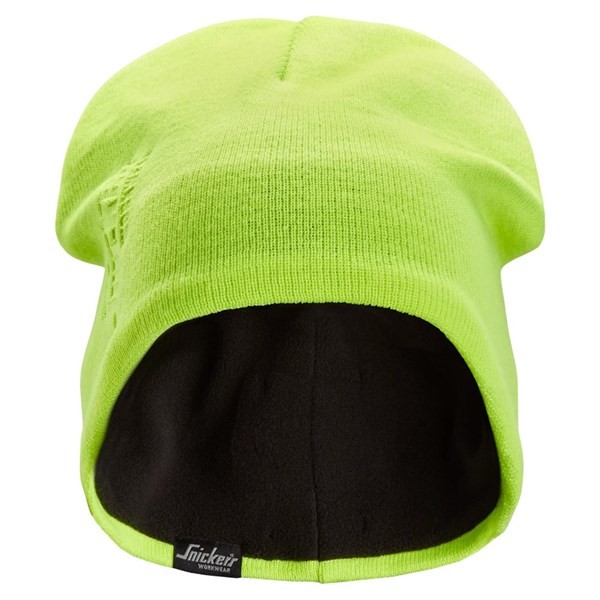 Snickers 9031, Winddichte Beanie, neon yellow