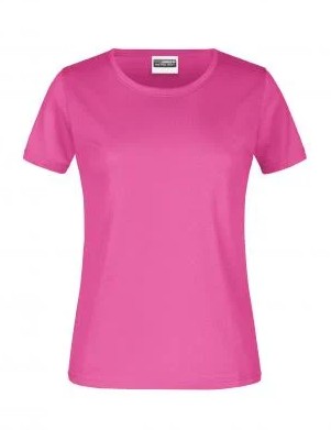 James & Nicholson, Promo-T-Shirt Lady 180, pink