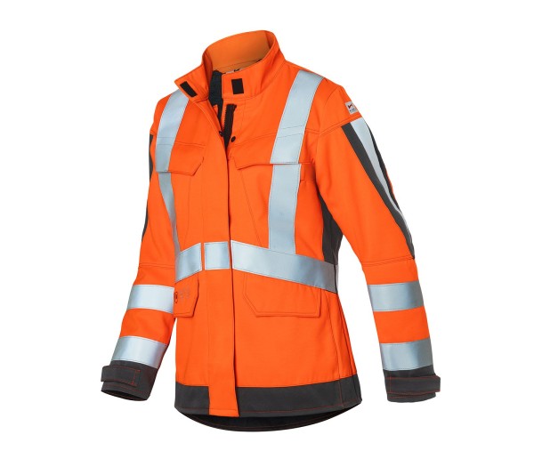 Kübler, PROTECTIQ High Vis Damenjacke ARC2 PSA 3, warnorange/anthrazit