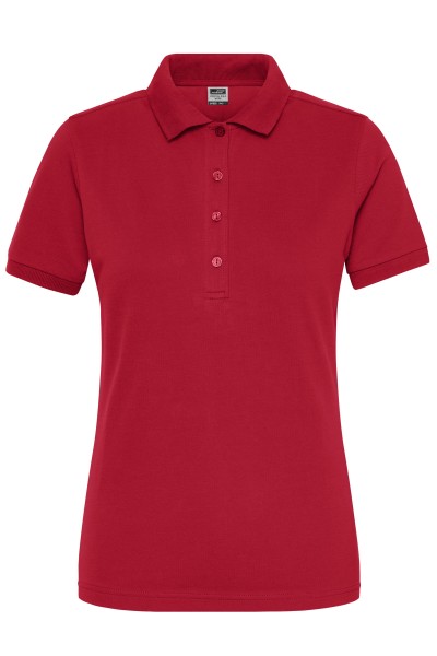 James & Nicholson, Ladies' BIO Stretch-Polo Work - SOLID -, red