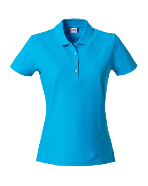 Clique, Poloshirt Basic Ladies, türkis