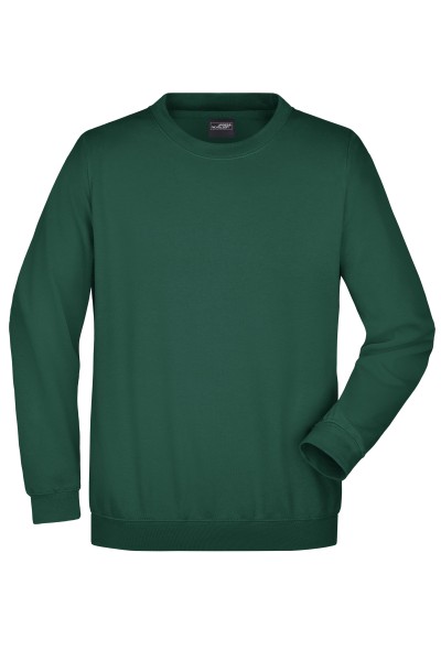 James & Nicholson, Round-Sweat Heavy, dark-green