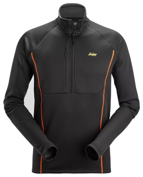 Snickers 9485, Thermal Base Layer Fusion Top, black