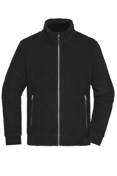 James & Nicholson, Sherpa Jacket, black