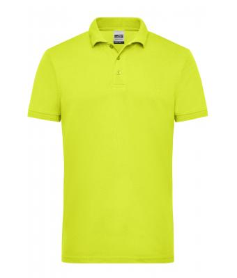 James & Nicholson, Men's Signal Workwear Polo, neon-yellow