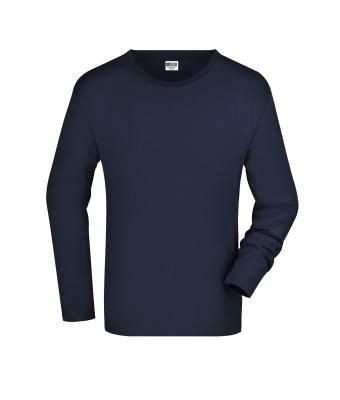 James & Nicholson, Men's Long-Sleeved Medium, navy