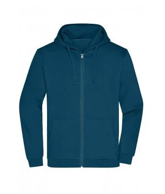 James & Nicholson, Promo Zip Hoody Men, petrol