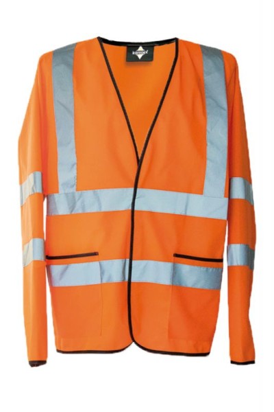 Korntex® Hi-Vis Leichte Warnjacke „Andorra“ - Signal-Gelb