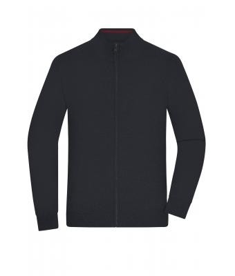 James & Nicholson, Men's Zip-Cardigan, black