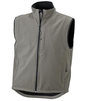 James & Nicholson, Men's Softshell Vest, olive