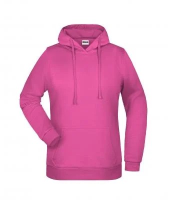 James & Nicholson, Promo Hoody Lady, pink