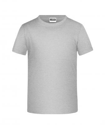 James & Nicholson, Promo-T-Shirt Boy 150, grey-heather