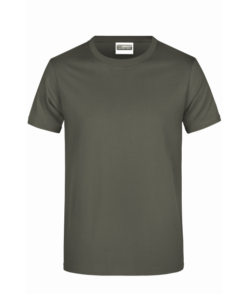 James & Nicholson, Promo-T-Shirt Man 150, dark-grey