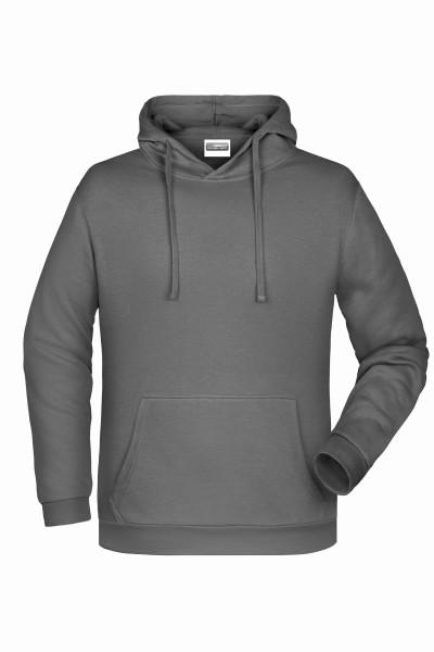 James & Nicholson, Promo Hoody Man, dark-grey