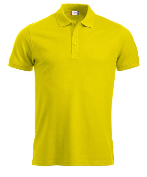 Clique, Poloshirt Manhattan, Visibility Yellow