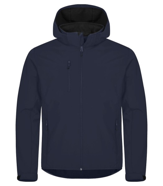 Clique, Softshell Hoody Classic, dunkelblau