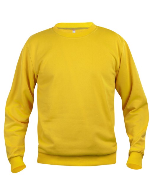 Clique, Sweatshirt Basic Roundneck, lemon