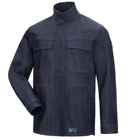 Schweißerschutzjacke "HB-ComFlex", dunkel denim