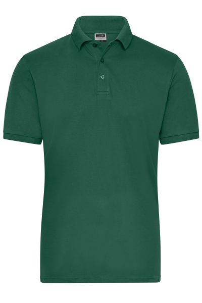 James & Nicholson, Men's BIO Stretch-Polo Work - SOLID -, dark-green