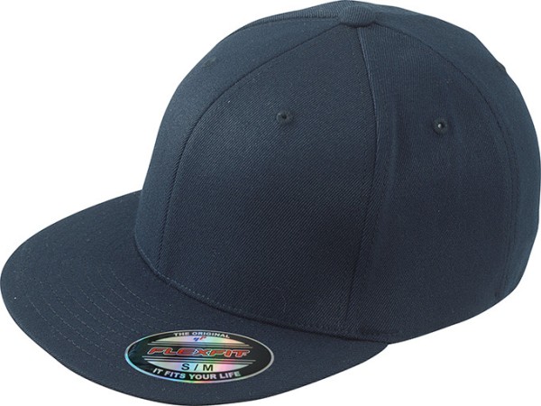 myrtle beach, Flexfit® Flat Peak Cap, navy